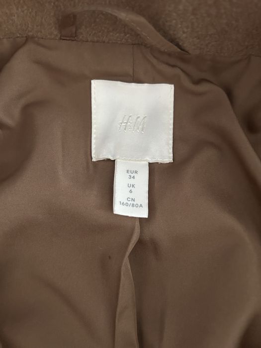 Бежово Палто на H&M в размер 34