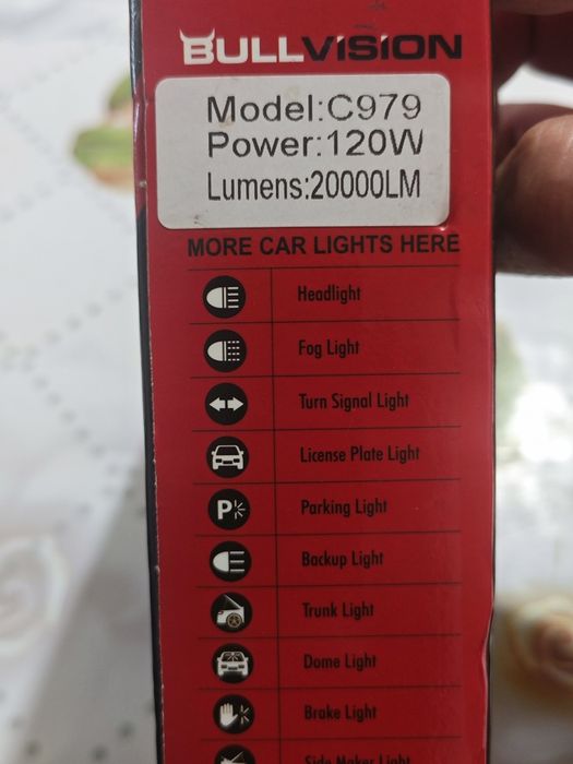 Leduri auto H7 4300k