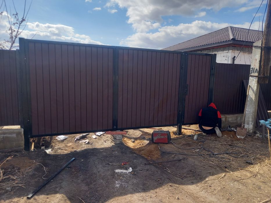 Заборы ворота под ключ