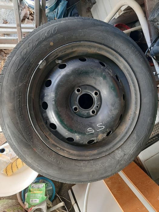 Cauciucuri 185/65r15 și jante 4x100