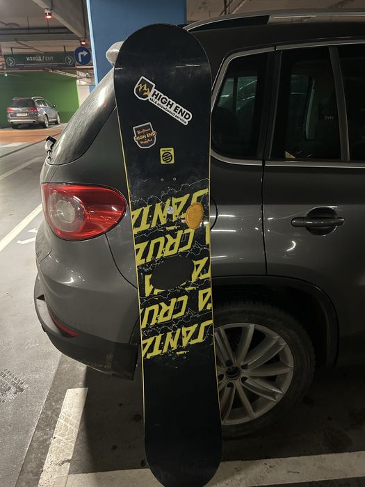 Сноуборд Santa Cruz, Camber, black/yellow