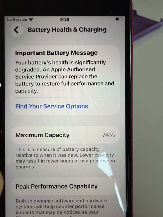 iPhone SE, red, 64 GB