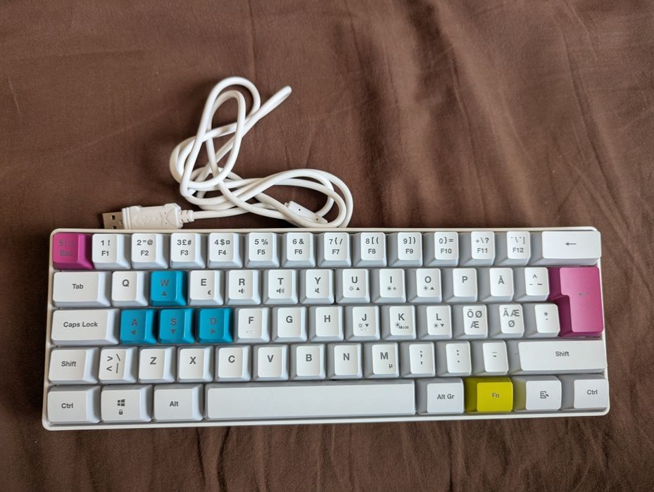 Tastatură compactă Exe Imp cu Iluminare RGB