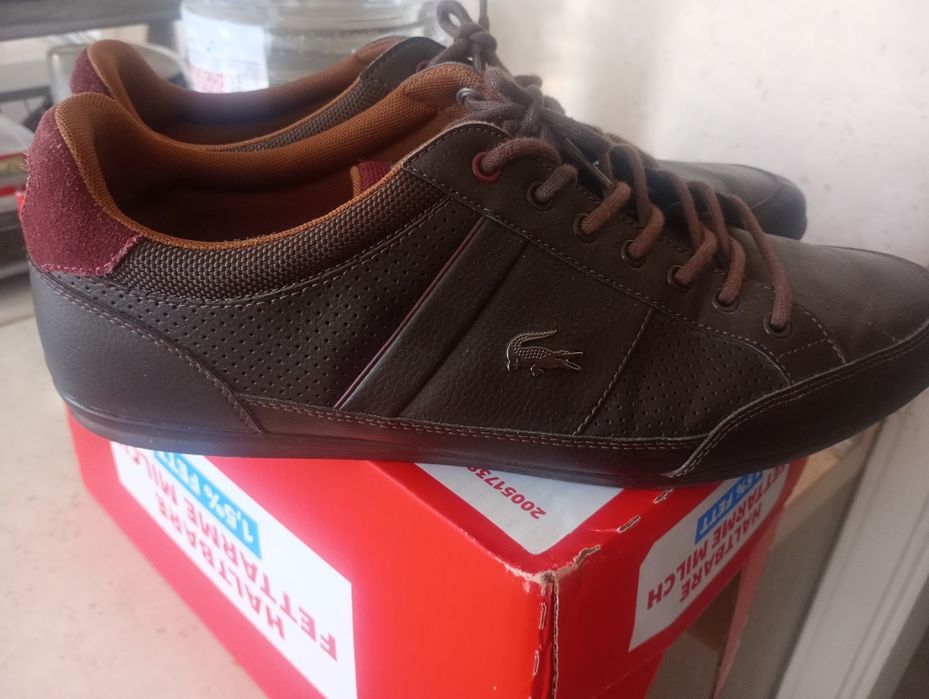 Кожени Lacoste Обувки
