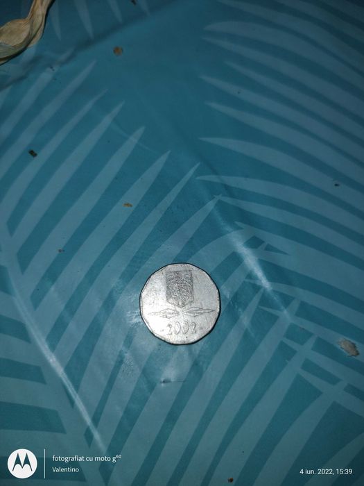 Moneda 5000 lei 2002