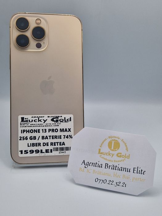 Iphone 13 Pro Max 256 GB Bat 74 cod 23443