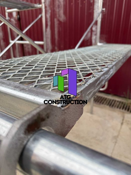 Леса строительные антикоррозийные, с настилом в комплекте, долговечные