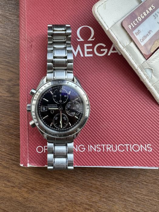 Omega Speedmaster Date 3513—оригинал