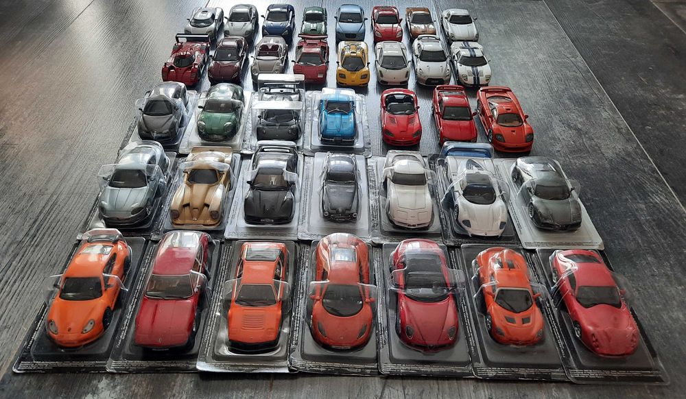 Модели машинок коллекционные