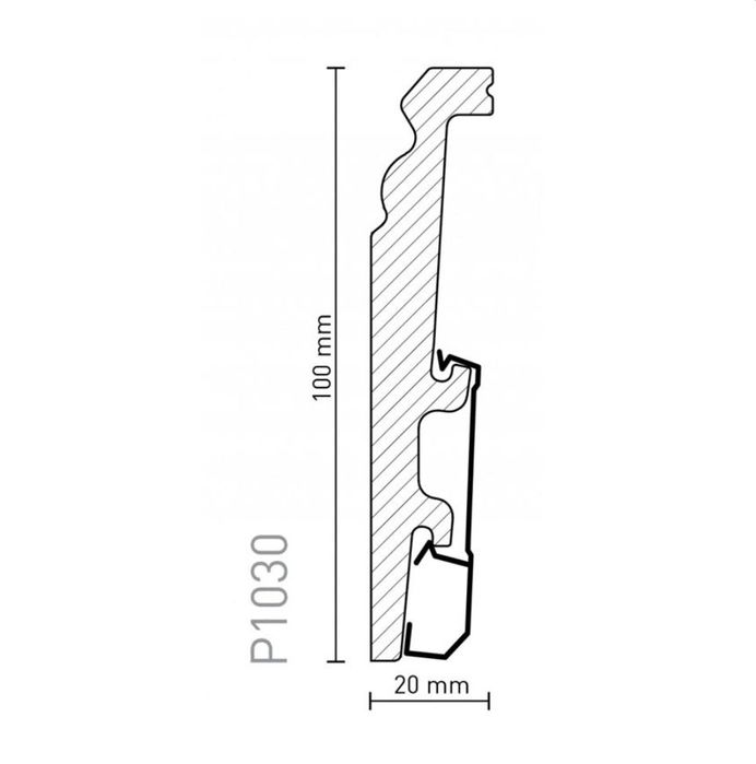 Plinta Duropolimer 10 cm