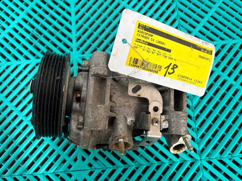 Compresor AC aer conditionat original gama Peugeot Citroen Opel 9810349980 9808860080 3500 km