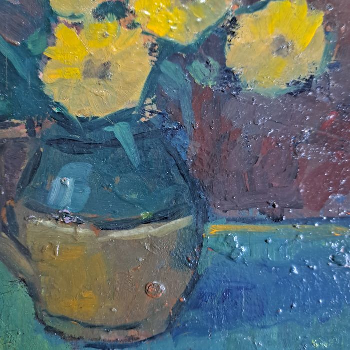 Pictură "Anemone", Vasile Mureșan Murivale(n.1957)