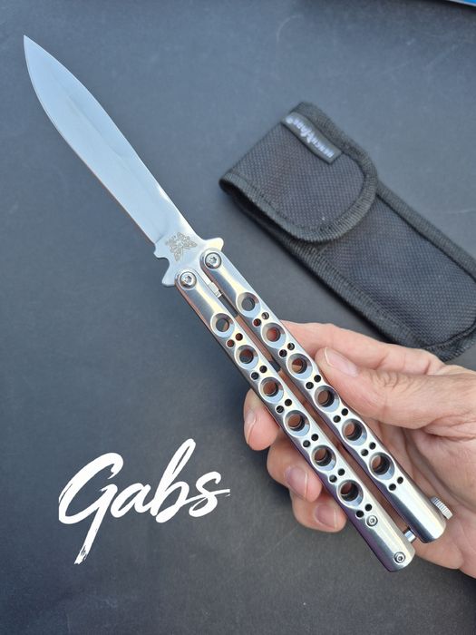 Сгъваем нож тип пеперуда Benchmade Balisong DBM-62,Weehawk