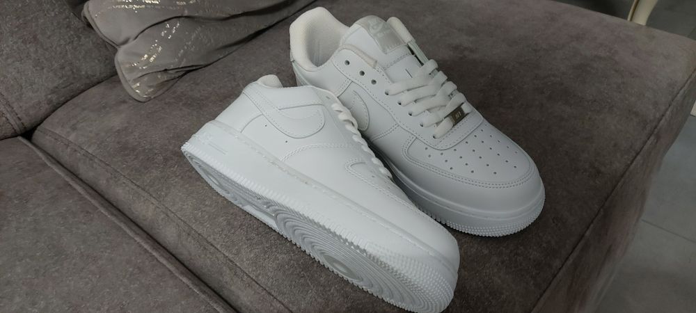 Air force 1 + rope laces gri