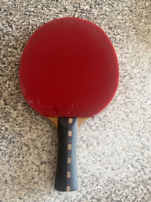 Paleta tenis de masa Joola Chen junior medium + Butterfly Tenergy 05