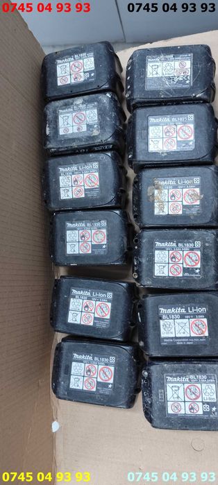 acumulator baterie makita DEFECTE 18V 3A BL1830 pret pe buc