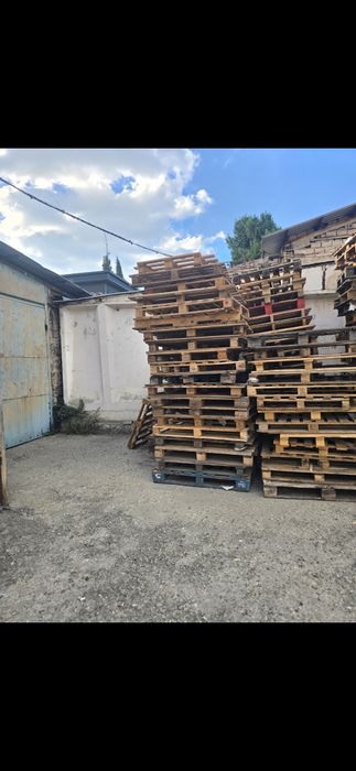 Дървени дебели палета за огрев