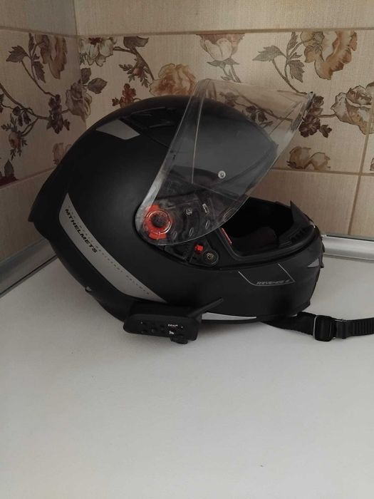 PROMOTIE Casca moto Revenge 2 + Intercom + Cagula + Husa Dragon(+OEM)