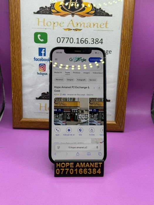 HOPE AMANET P2- Iphone 12 / 64GB / Baterie 79% / Ecran zgariat