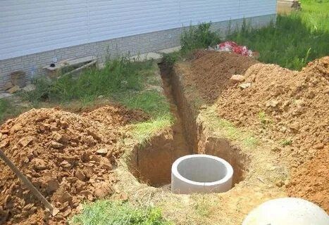 Копаем траншея, Септики под клуч