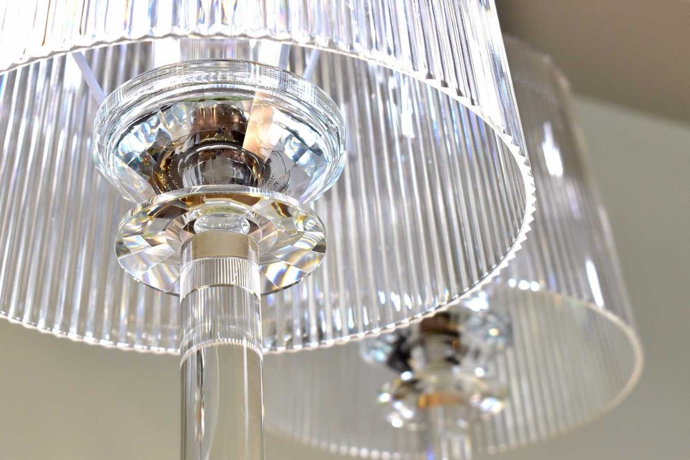 Sfesnic sticla/acril Lamp 3/set HoReCa, ballroom, evenimente