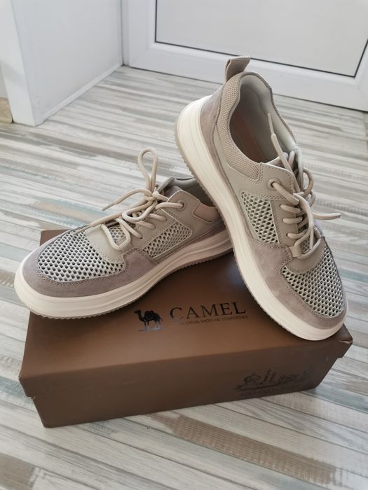 Мокасины мужские летние Camel