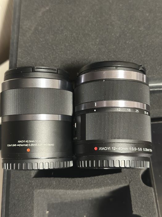 Y1 M1 Mirrorless 4k + 2 обектива M43 ня Panasonic и Olympus