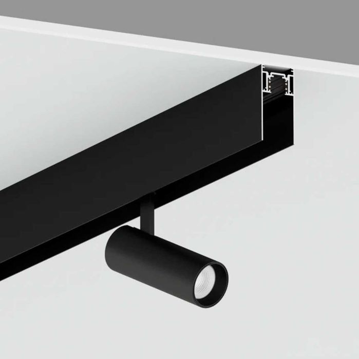 Магнитный трек, накладной, трековое освещение  20 Series Black