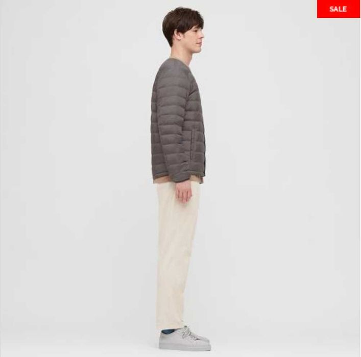 uniqlo куртка без воротника