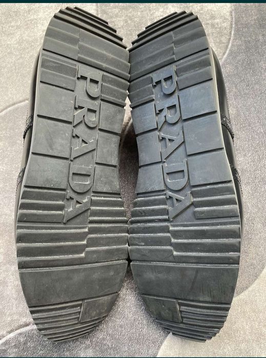 Кожени обувки Prada номер 46