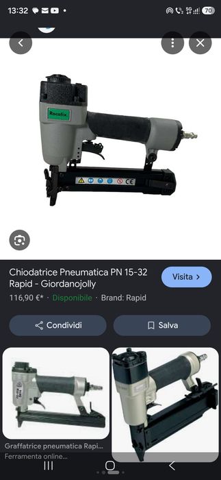 Pistol pneumatic