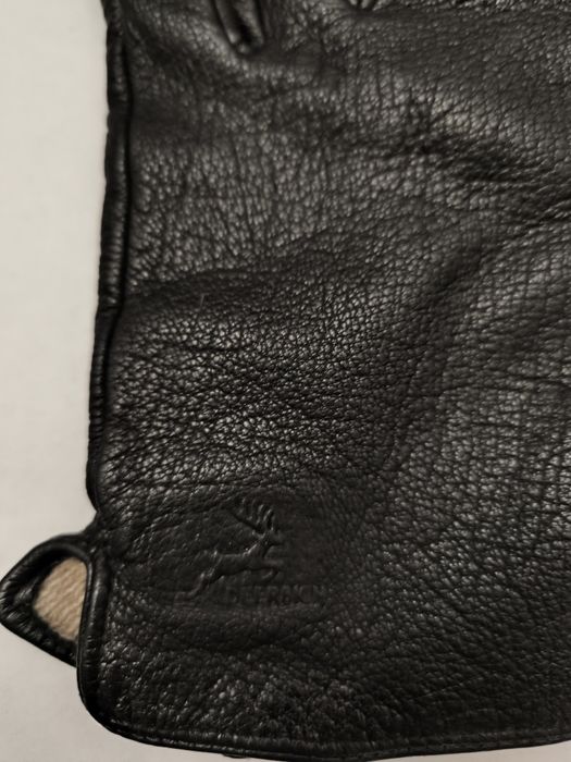 Мужские перчатки кожаные