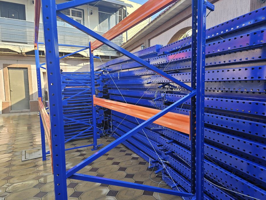 Продам стелажи для европалетов за полцены их стоимости