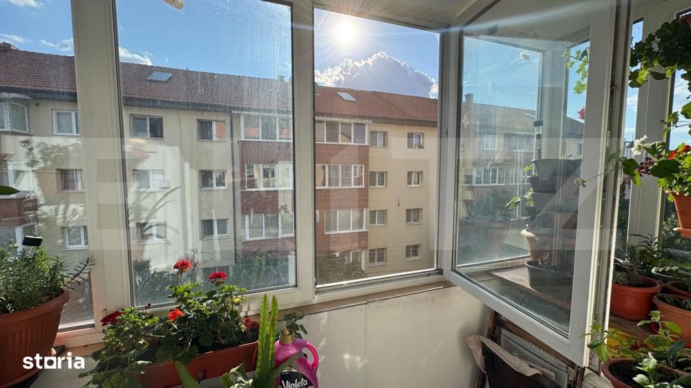 Apartament decomandat cu 3 camere spatioase si luminoase - etaj 3