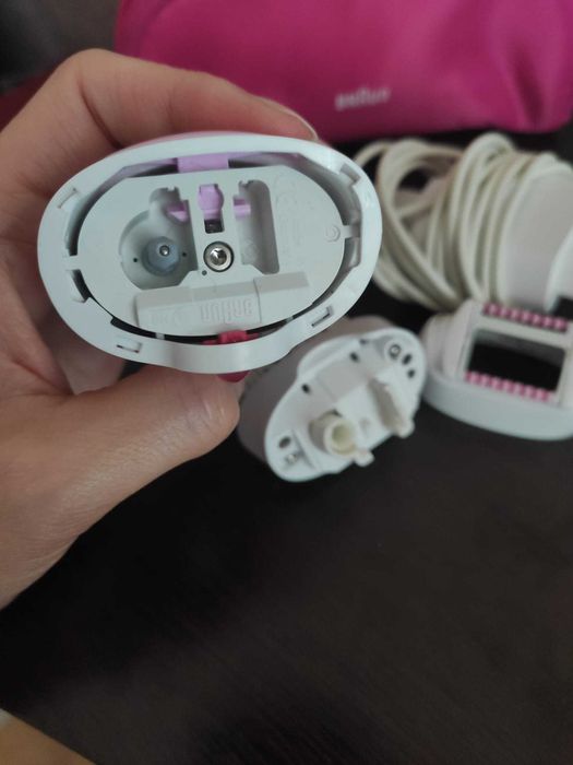 Епилатор Braun Silk-epil 5, 40пинсети, 2степени,масажна глава, миещ се