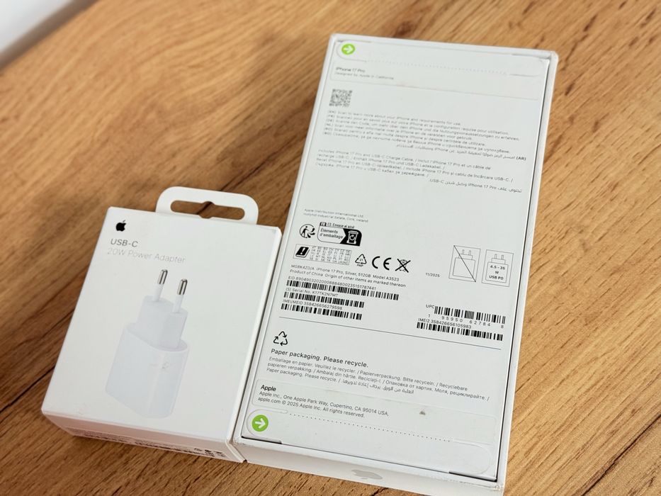 iPhone 17 Pro 512GB чисто нов запечатан!!!