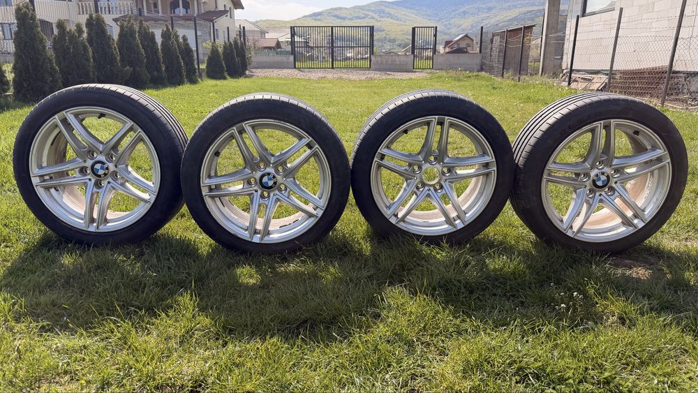 Roti / Jante BMW 17” Borbet cu anvelope Dunlop 225/45/17