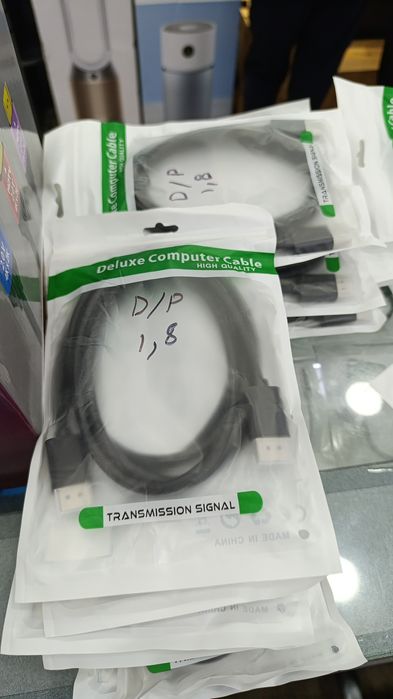 Скидка! Доставка! Кабель Display port 3 м ,4 k /144 hz/1.4 v
