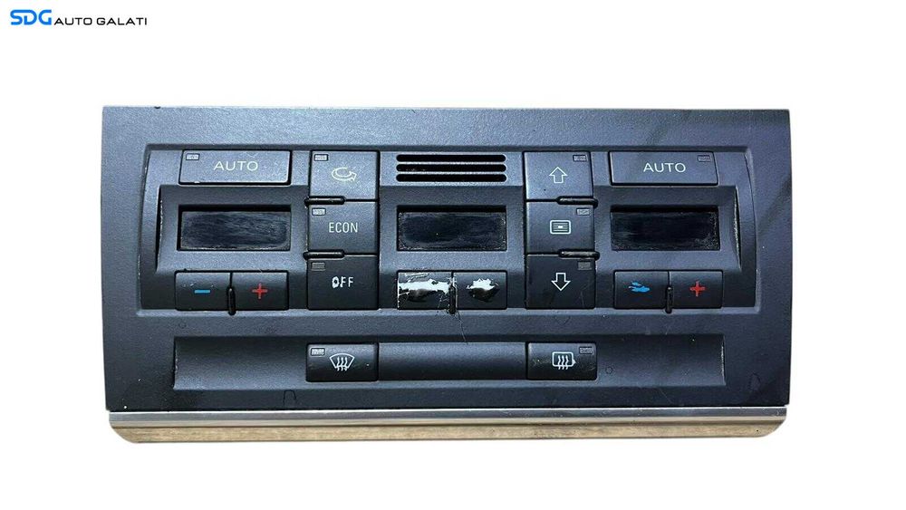 Panou Modul Unitate Comanda AC Aer Conditionat Clima Climatronic Audi A4 B6 2001 - 2005 Cod 8E0820043BJ [LC0706]