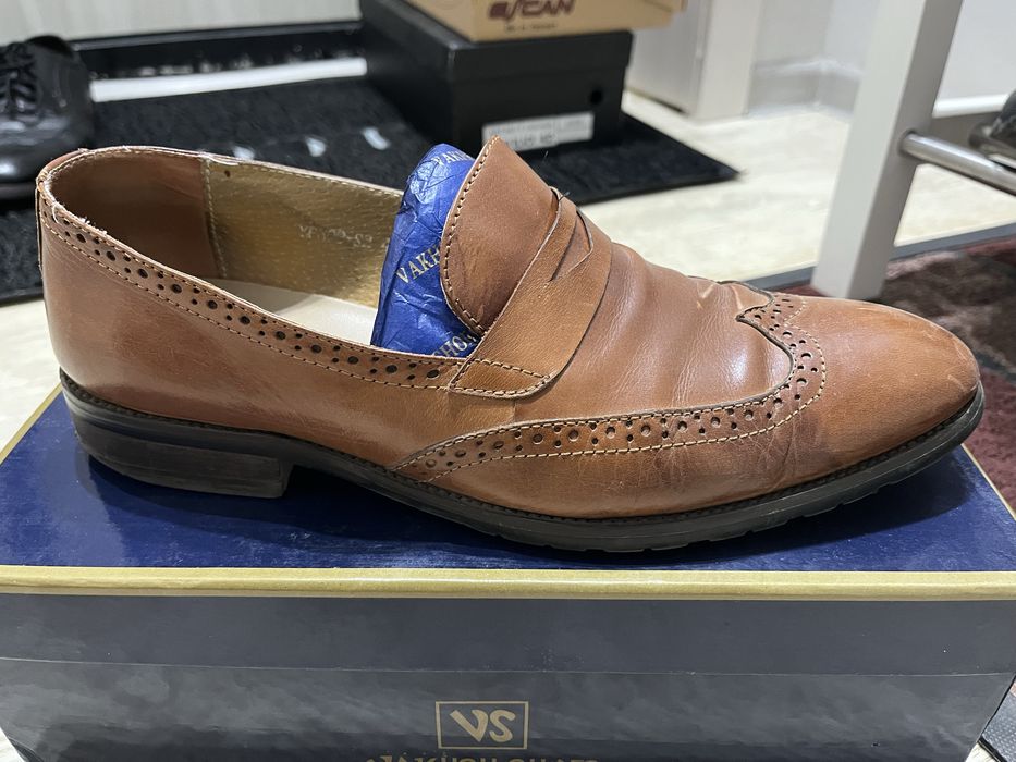 Продам коричневые ботинки