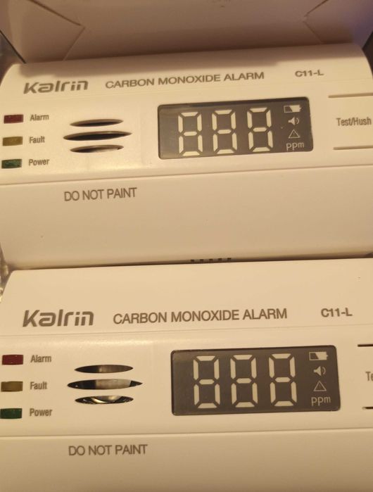 Аларма за въглероден окис Kalrin с дигитален светодиоден дисплей
