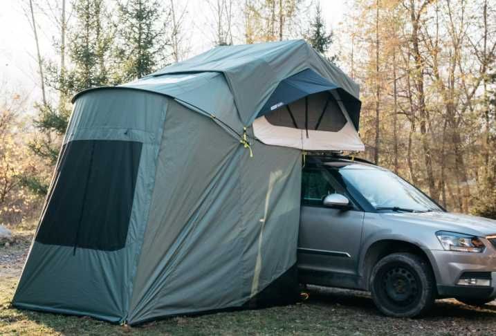 Палатка за покрив на автомобил MH500 + Тента/Анекс