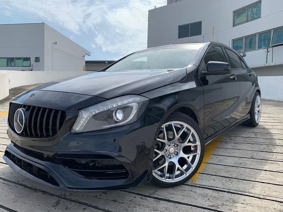 W176 A45AMG пакет Facelift броня решетка прагове дифузьор C117 CLA45AM