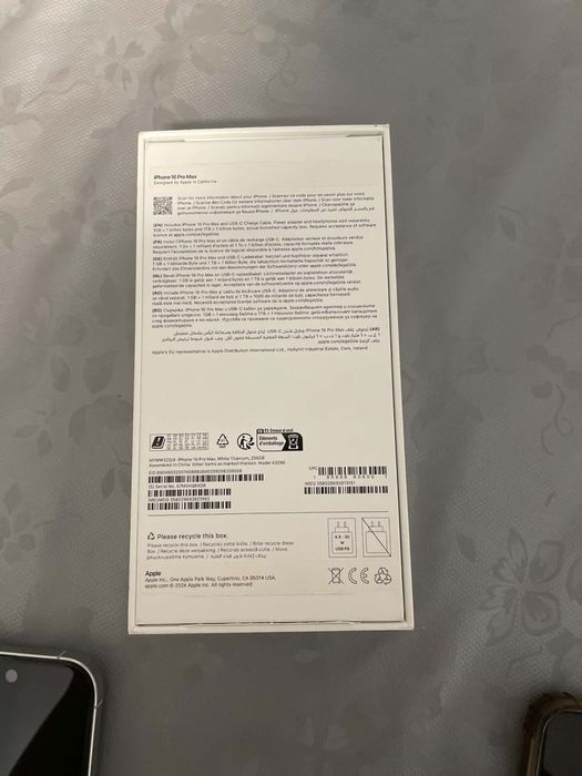 Iphone 16 promax 256 gb
