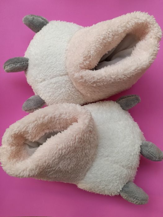 Мягкие домашние тапочки Лапки НОВЫЕ 37/38 размер.