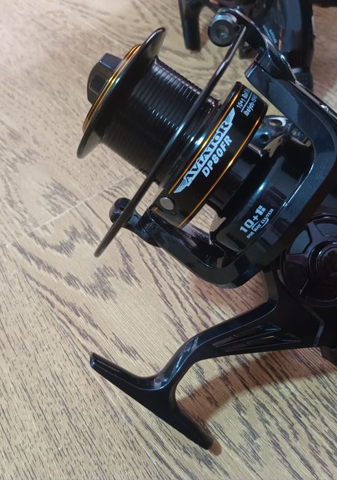 SET 3 Mulinete AVIATOR DP80 10+1 Rulmenti cu BaitRunner