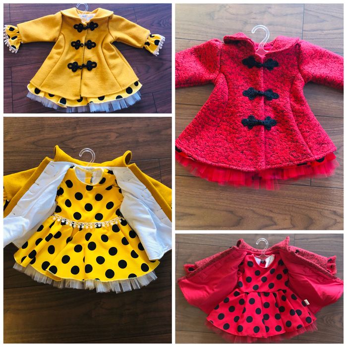 Set costumas botez fetite