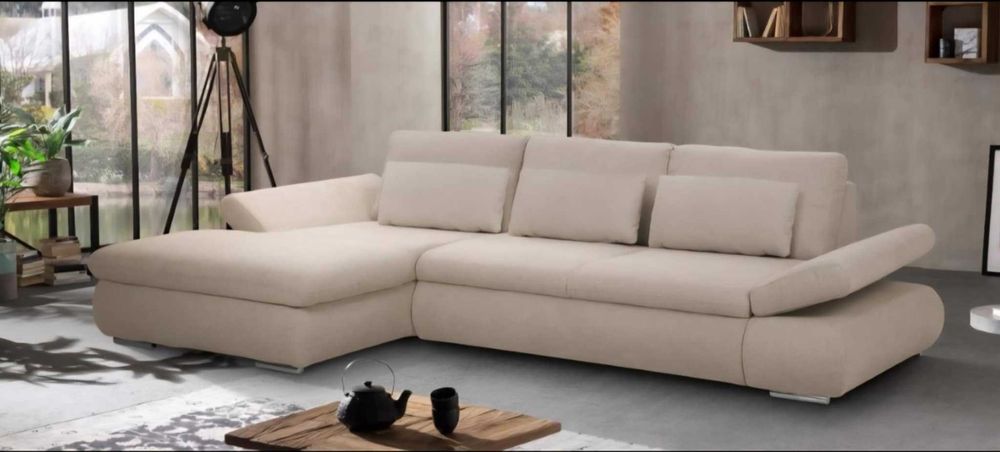 Разтегателен ъглов диван