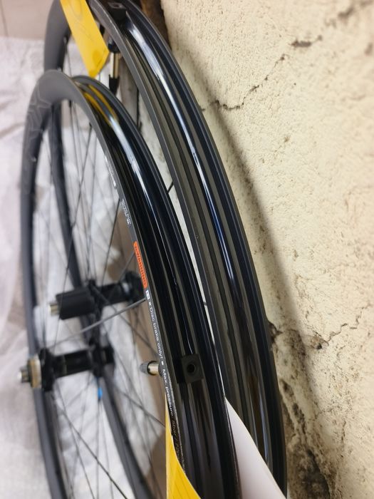 Капли Гравел Shimano GRX WH-RX570-TL Wheelset-12x100mm | 12x142mm - HG