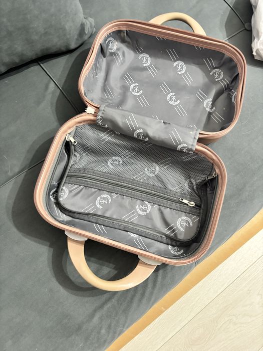 Мини чемоданчик сумка шол вместе с чемоданом